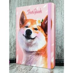 Скетчбук А5 80л. Сиба-ину А5, 70г/м2 Проф Пресс