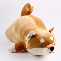 Мягкая игрушка-подушка «Собака», 50 см, цвет бежевый Noname