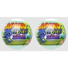 Laboratory KATRIN Соль для ванны Драко бомб, яблоко, 130 г, 2 уп Лаборатория Катрин