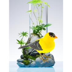 "Птичка на Брелке" - интерактивная игрушка для детей Surprise Kids