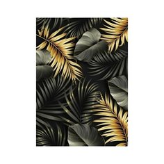 Алмазная мозаика без подрамника 40х50 см Тропический лес. Алмазная вышивка. Картина стразами Del Art