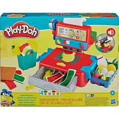 Набор игровой Play-Doh Масса для лепки Касса х3шт