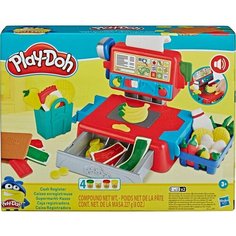 Набор игровой Play-Doh Масса для лепки Касса х3шт