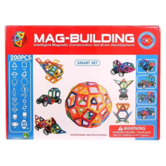 Магнитный конструктор Mag-Building 200 деталей Araqel