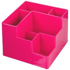Подставка-органайзер д/канц. мелоч Attache Fantsy 6отд роз 120х120х100мм юк