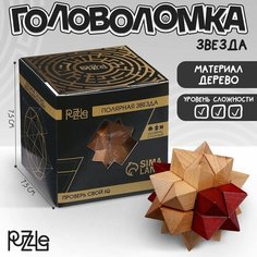 Головоломка деревянная Игры разума «Полярная звезда» Puzzle