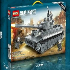 Конструктор "Тигр 1" 1053 детали Нет бренда