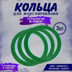 Набор кольца для жонглирования, 3 шт, моторика игры для рук. Реко