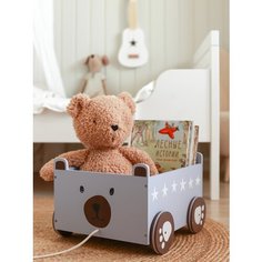 Ящик для игрушек на колесах