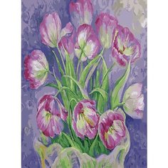 Картина по номерам Тюльпаны 40х50 см Hobby Home