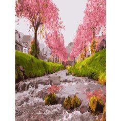 Картина по номерам Быстрая река 40х50 см Hobby Home