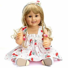 Кукла Реборн виниловая 55см в пакете (FA-050) NPK Doll