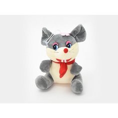 Мягкая игрушка говорящий Мышонок в шарфе на присоске 18 см Toysa