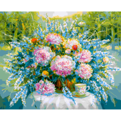 Белоснежка Картина по номерам "Солнечный день в парке" (217-AB), 40 x 50 см, разноцветный