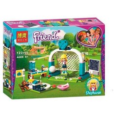 Конструктор Lari (Bela) Friends 10851 Футбольная тренировка Стефани, 122 дет.