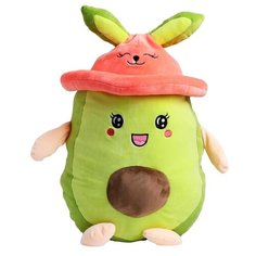 Мягкие игрушки "Авокадо", плюшевая игрушка, в шляпе, 45 см Сима ленд