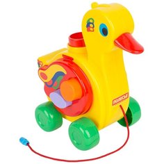 Игрушка-каталка с сортером «Уточка-несушка» Полесье