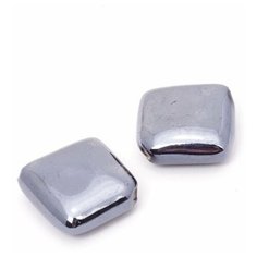 Бусины керамические TESОRO арт. TS-390 цв.001 черный 20х20х5 мм Tesoro