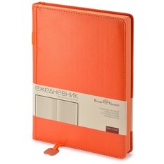 Ежедневник BrunoVisconti недатированный, А5 (145 х 210 мм.), "POLO NEW" оранжевый 320 стр, Арт. 3-515/04