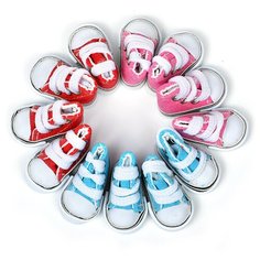 Набор кеды для кукол TBY.61350 цв. ассорти 35мм уп.6 пар Magic4 Toys