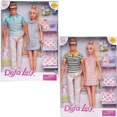 Кукла Defa Lucy Будущие родители, 2 куклы в комплекте
