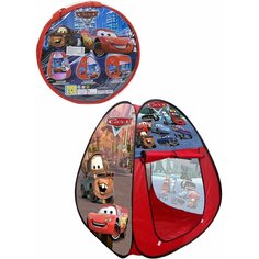 Детская игровая палатка Тачки 90х90х90 см. Т1037 Нет бренда