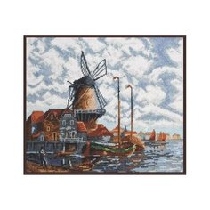 Набор для вышивания "Голландский пейзаж" Палитра