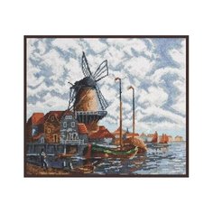 Набор для вышивания "Голландский пейзаж" Палитра