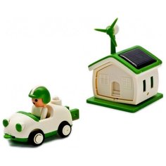 Конструктор на солнечной батарее зеленая жизнь Cute Sunlight Toys Factory