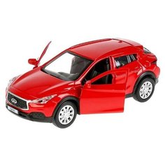 Машина металлическая "Infiniti QX30" 12см открыв двери инерция красная QX30-RD Технопарк