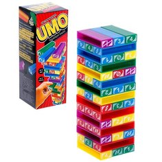 Настольная игра Лас Играс "Падающая башня UMO" (аналог дженга Jenga)