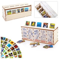 Сортер «Животный мир» Smile Decor