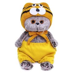 Мягкая игрушка 20см BUDI BASA "Басик BABY в шапке тигренка" (BB-078)