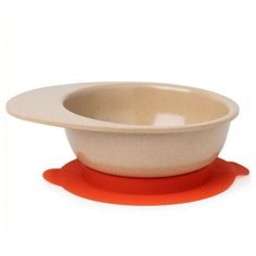 Детская эко тарелка из рисовой шелухи Husks Ware/чашка на силиконовой подставке 250мл./эко посуда для детей