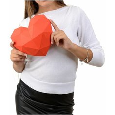 Сердце 3D-конструктор PAPERRAZ