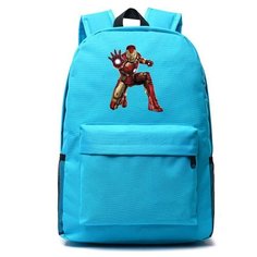 Рюкзак Железный человек (Iron man) голубой №2 Noname