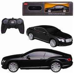 RASTAR Машина р/у 1:24 Bentley Continental GT speed, цвет чёрный 27MHZ