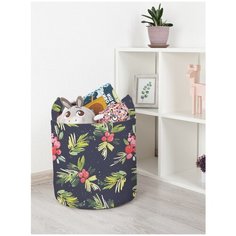 Корзина для игрушек JoyArty "Ветка с ягодами" 35x35 см