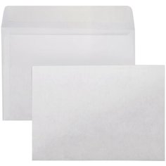 Конверт Бюрократ 203.50 C6 114x162мм белый силиконовая лента 80г/м2 (pack:50pcs)