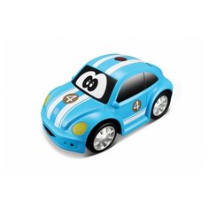 Машинка детская на радиоуправлении New Beetle : Blue "Racing Deco". Bburago Junior. 16-92007