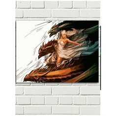 Картина по номерам сериал игра престолов (Дейнерис, матерь драконов) - 8723 Г 30x40