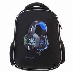Ранец Hatber "ERGONOMIC light. Играй!", 38*29*12,5см, 1 отд, анатом. спинка , мужcк.