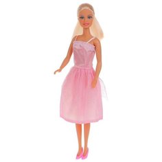 Кукла Defa Lucy в розовом атласном платье, 29 см, 8091B pink
