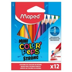 Maped Карандаши цветные Colorpeps mini strong 12 цветов (862812)