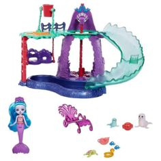 Игровой набор Enchantimals Шейда Морская Львица Большой аквапарк, HCG03