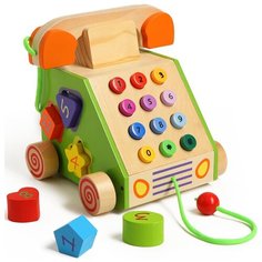 Развивающая игрушка Сима-ленд Логический центр Телефон, 4410185