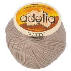 Пряжа ADELIA "KATTY" 100% шерсть 10 шт.х50г 150м №09 бежевый