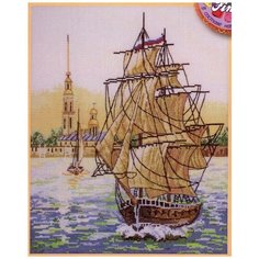 Набор для вышивания Невский мотив по картине И. Морозова 30 x 35 см марья искусница 02.007.03