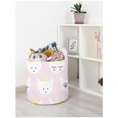 Корзина для игрушек JoyArty "Кошачьи взгляды" 35x35 см