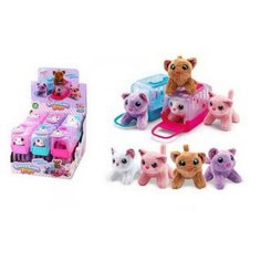 Игрушка мягкая в переноске. Котенок, 4 Junfa Toys